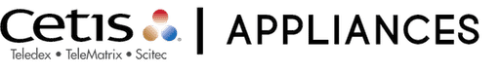 Logo with Cetis brands on left side and the word appliances on the right.