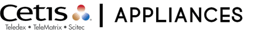 Logo with Cetis brands on left side and the word appliances on the right.